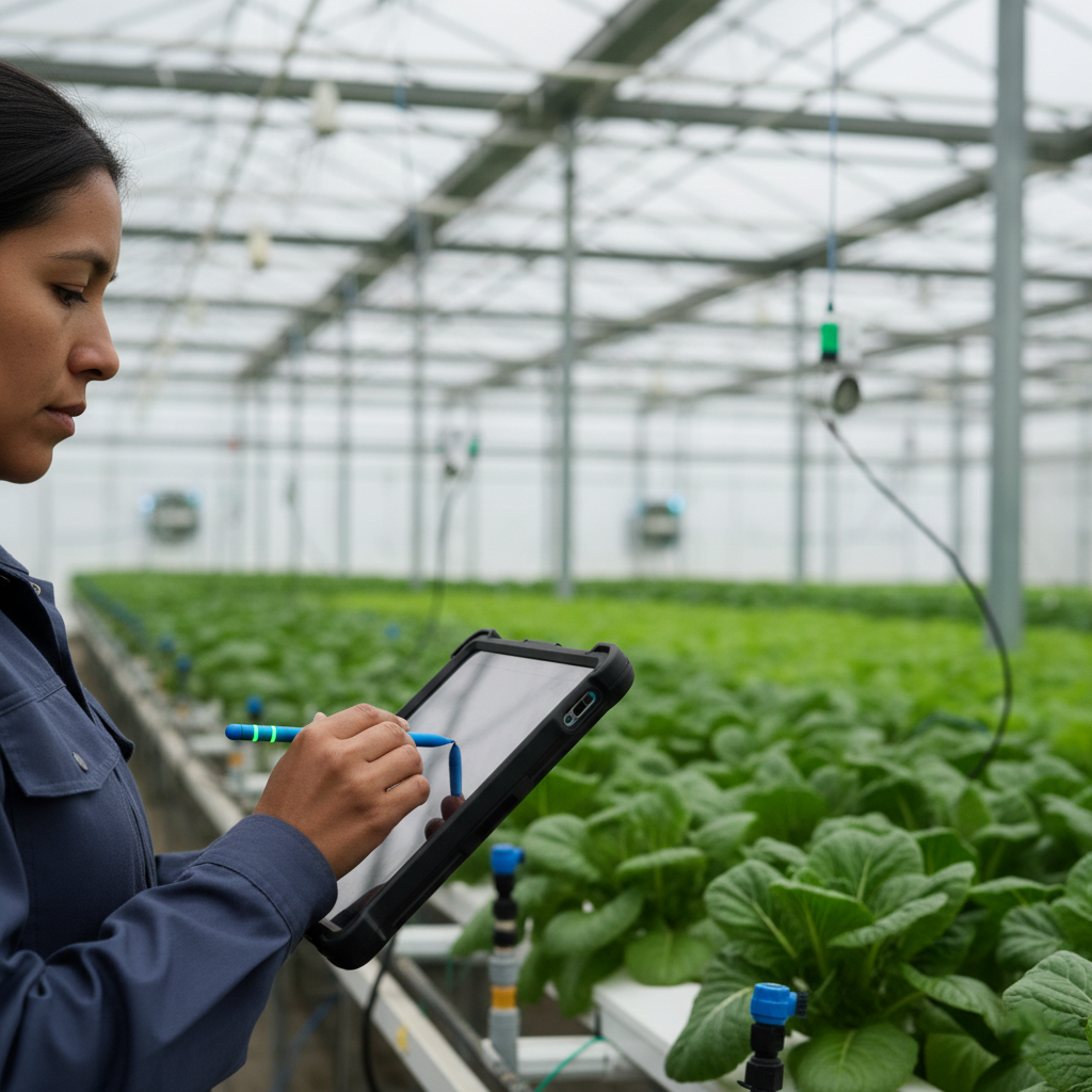 Agricultural Tech Greenhouse
