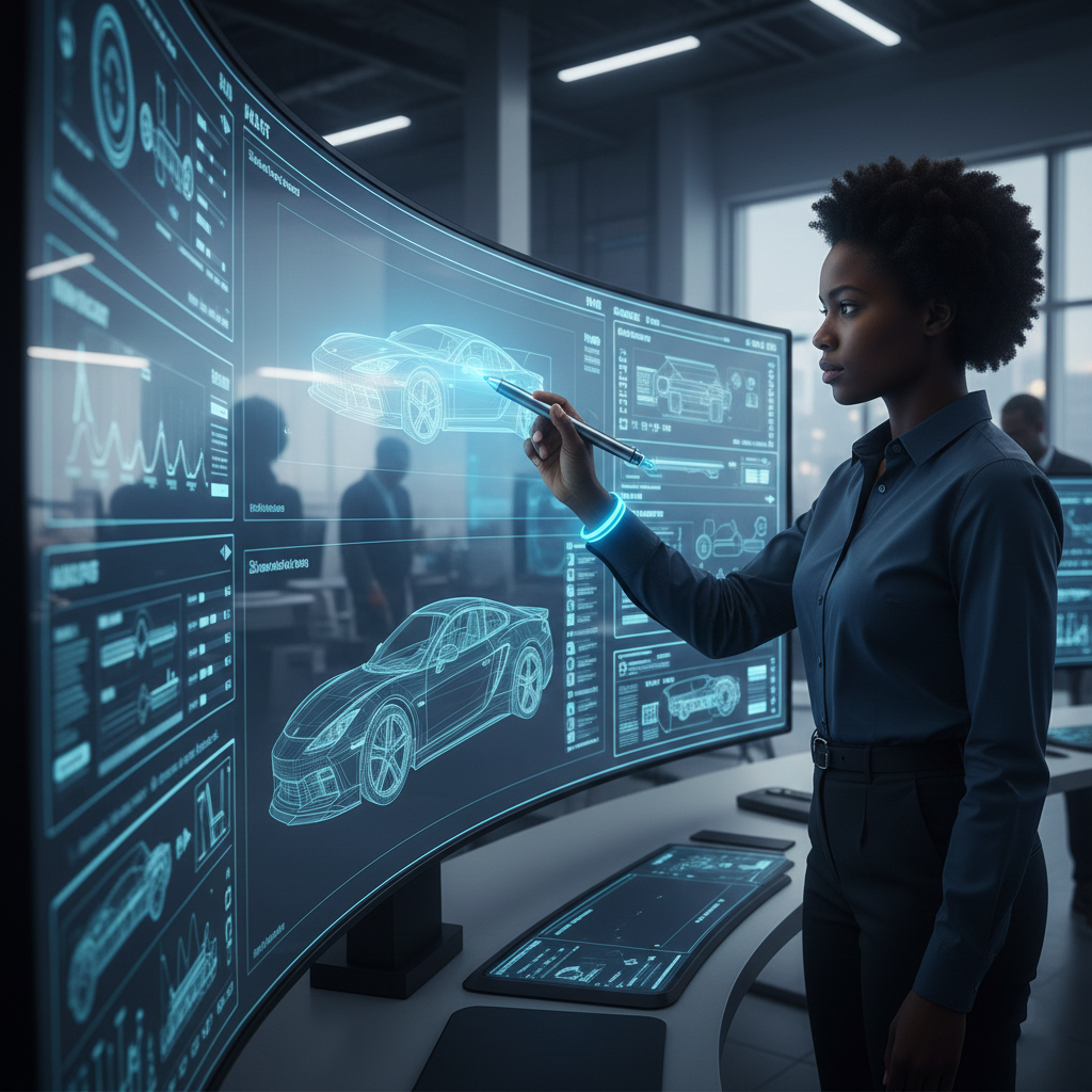 Curved Display Holo Stylus